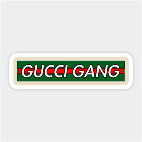 gucci supreme sticker custom|gucci gang stickers.